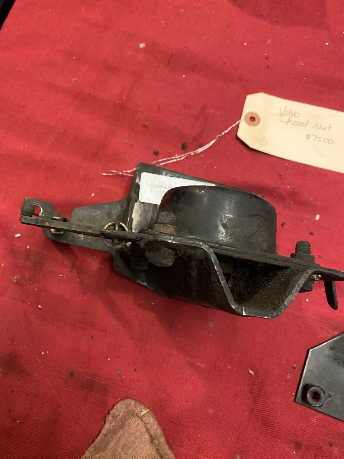 VOLVO HOOD REST SUPPORT BRACKET