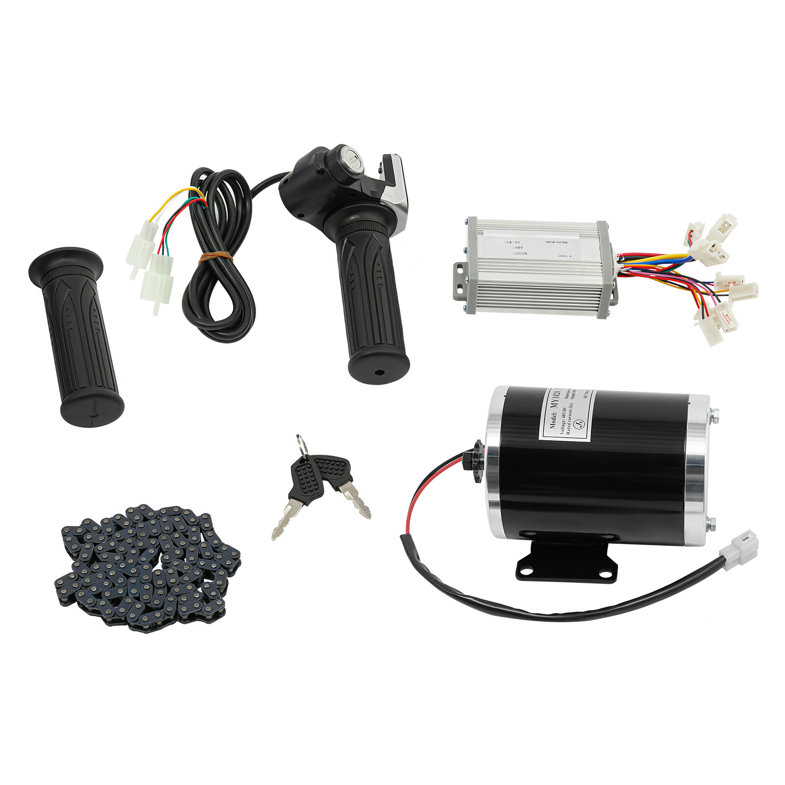 48V 1000W Brush Motor Controller Conversion Kit for Electric Bicycle ATV Ebike