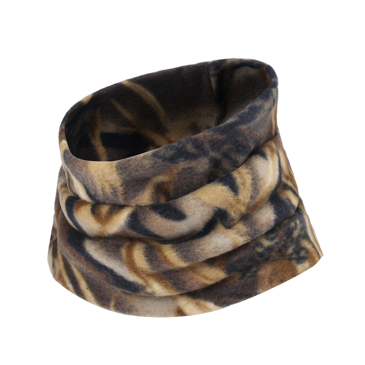 Winter Camouflage Fleece Neck Warmer Ski Face Mask Thermal Windproof Neck Gaiter
