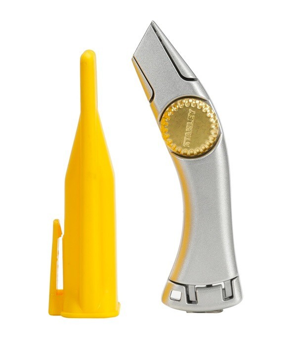 STANLEY  10-550M Titan Fixed Blade Trimming Knife Roofing DryWall Utility + Case