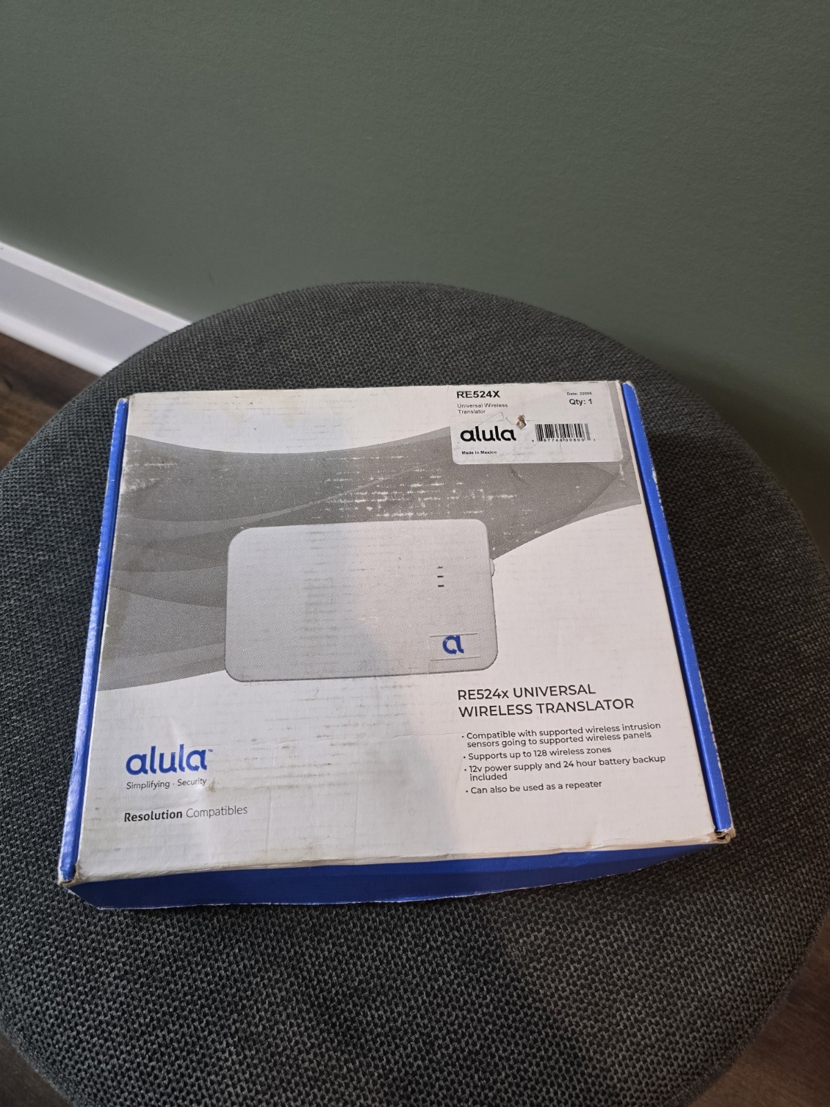 Alula Universal Wireless RF Alarm Signal Translator