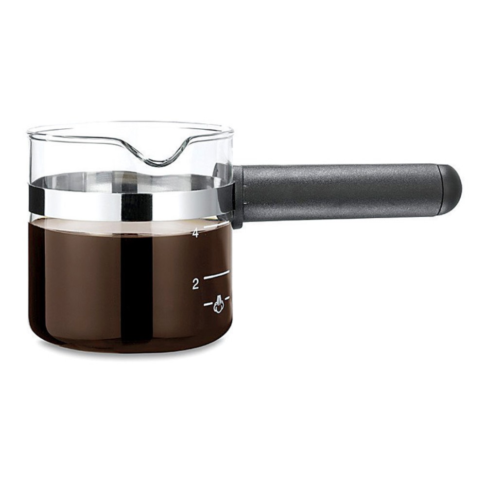 Medelco EXP100 Black Handle Universal Expresso Replacement Carafe 4-Cup