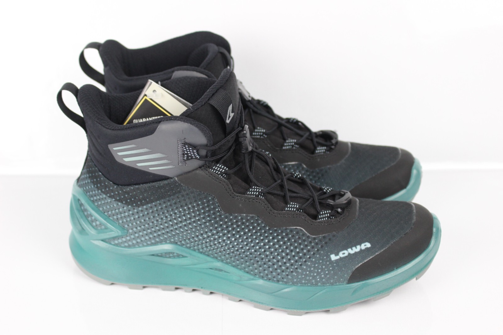Lowa Women's Merger GTX Mid Trail Running Size 9 Petrol Ice Blue
