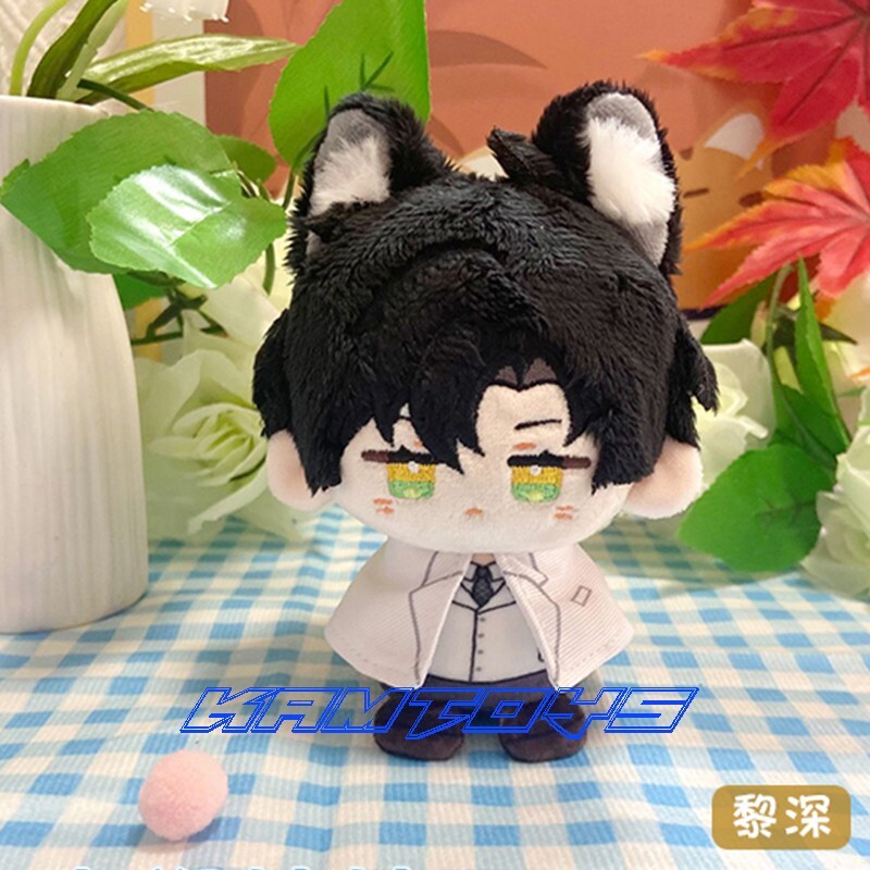 12cm Love and deepspace Zayne Plush Doll Anime Cotton Plushie Keychain Toys