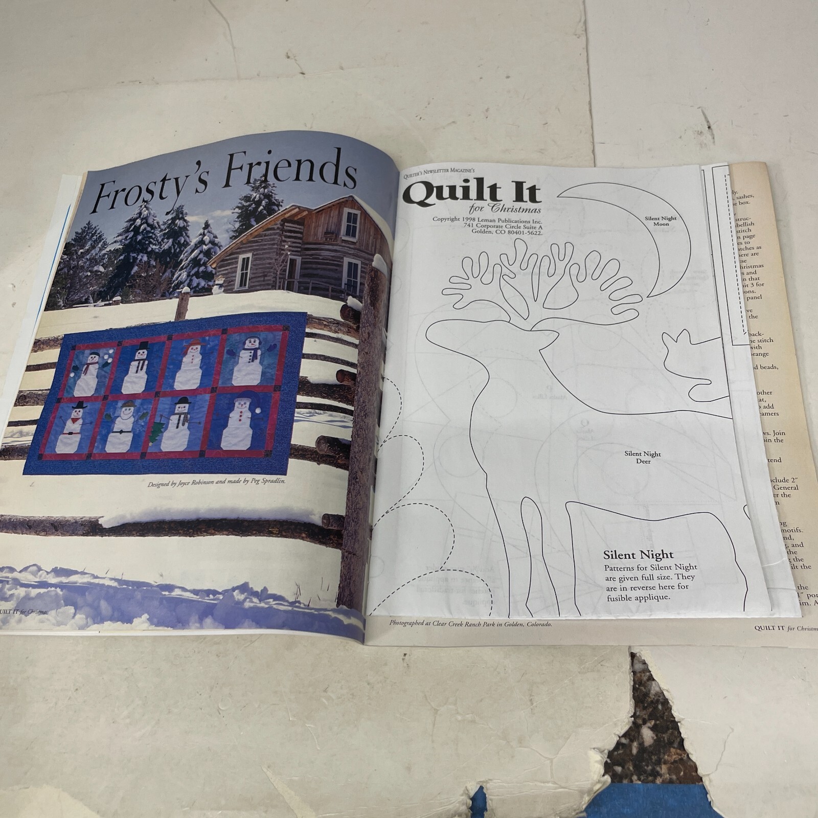 Quilt It For Christmas Magazine back issues Quilting