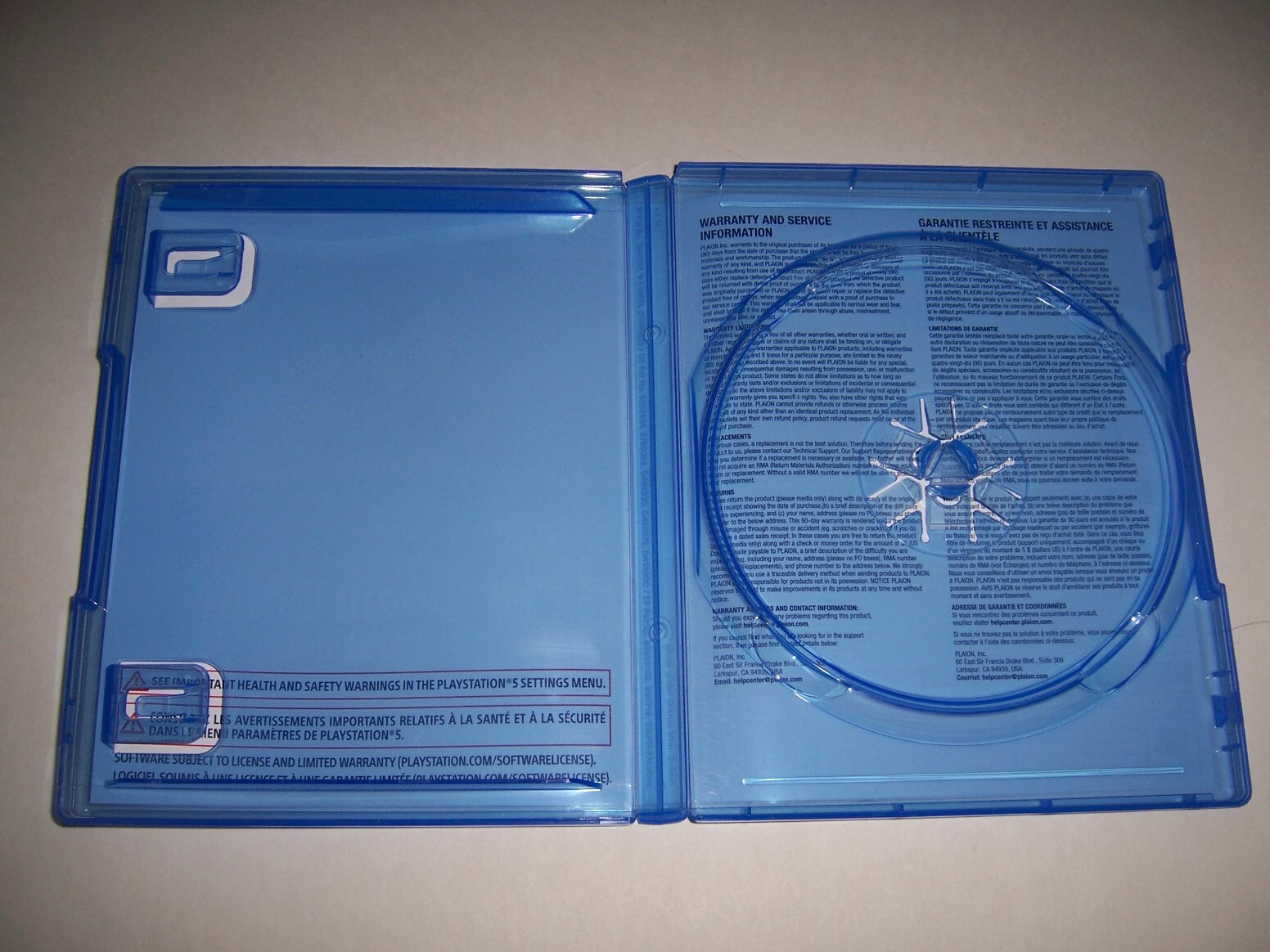 Replacement Box Case Only Kingdom Come Deliverance II 2 PS5 AUTHENTIC OEM