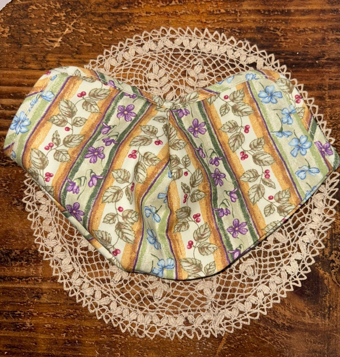 NIP Longaberger Botanical Fields Stripe Basket Liner