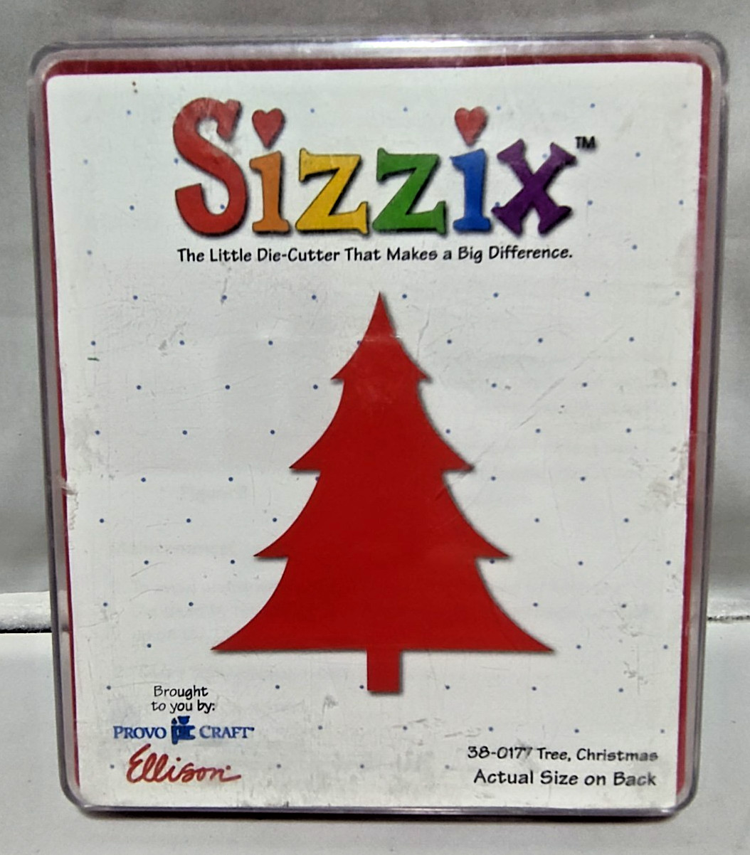 Sizzix Large Die Cutter Christmas Tree 38-0177
