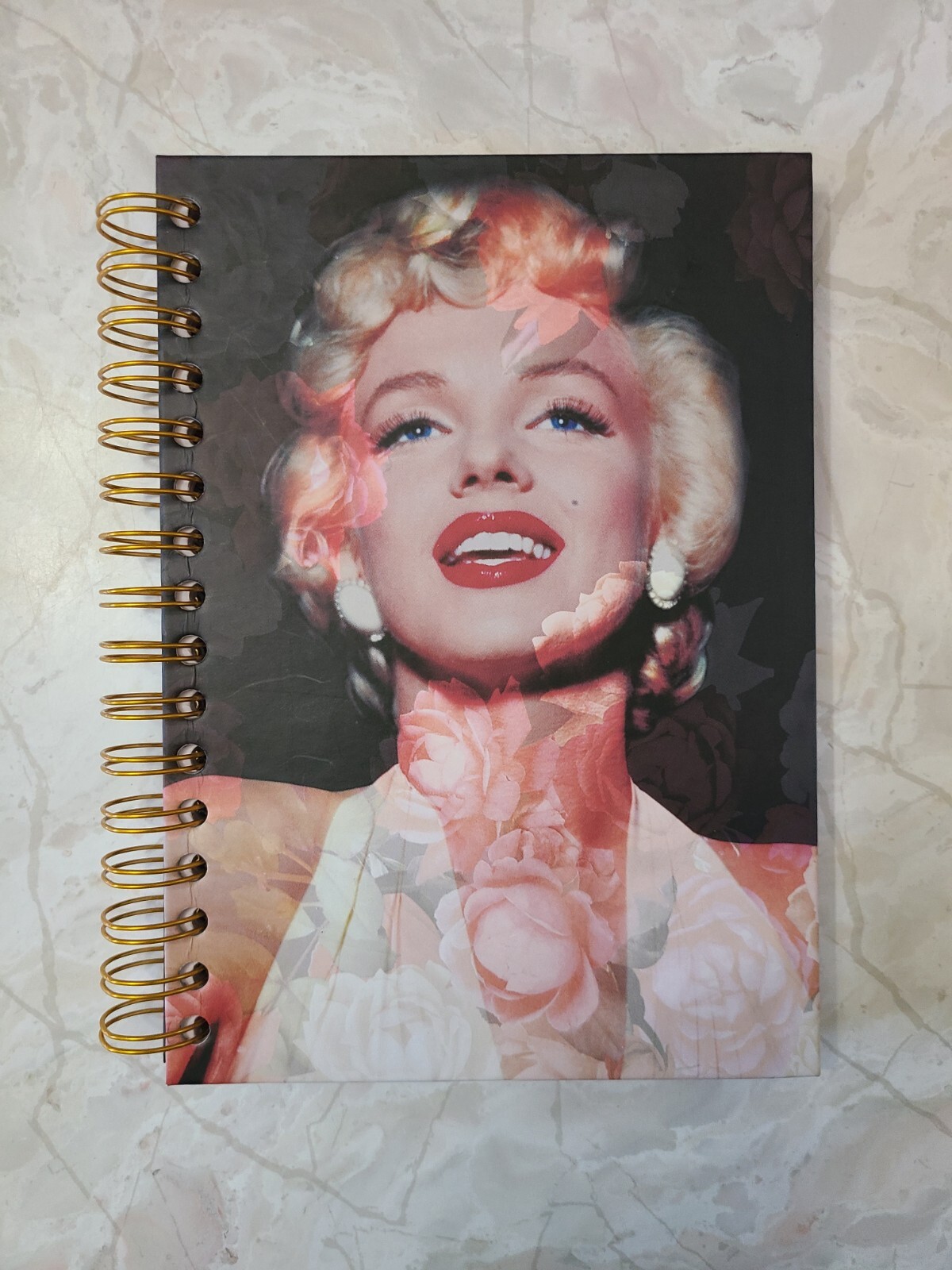 Tri Coastal Design Marilyn Monroe Close Up Notebook Journal