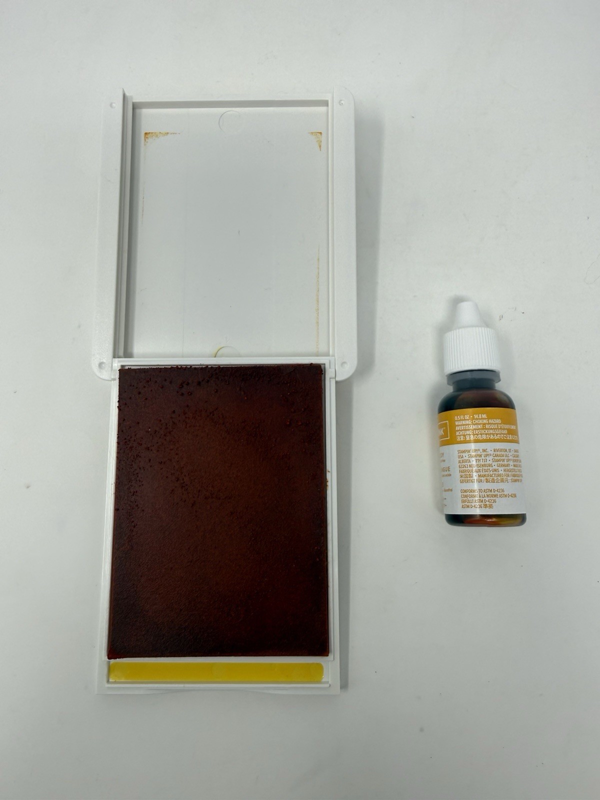 Stampin Up Classic Stampin Pad Mango Melody Ink Pad Refill