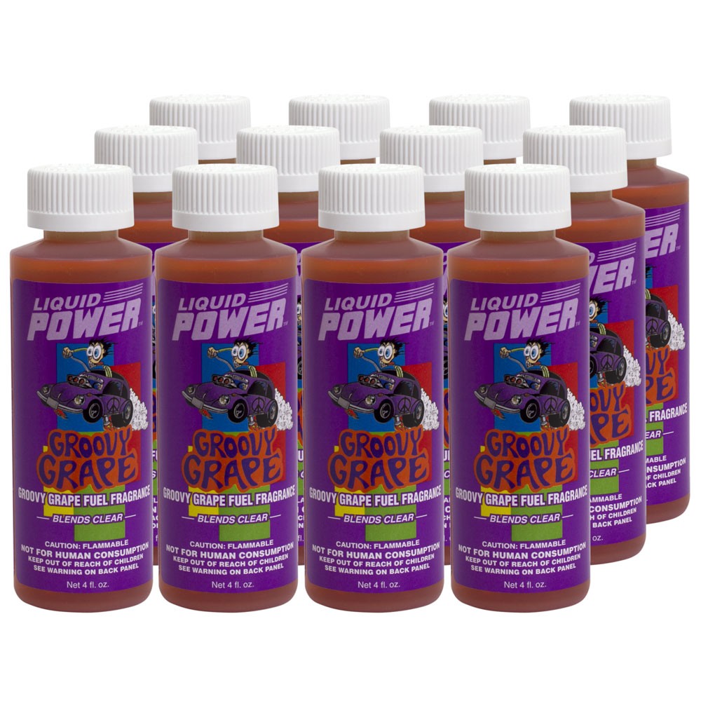 Power Plus Fuel Fragrance 19769-32 (12pk); Groovy Grape 4oz treats 20g Gas