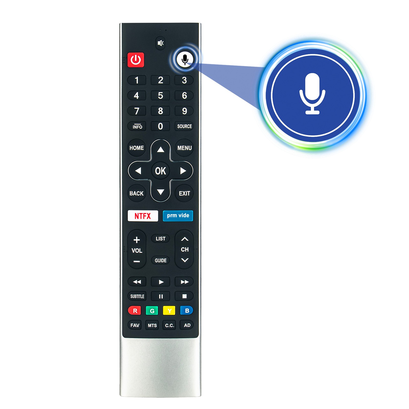 HS-7720,HS-7720H Replaced Voice Remote Control fit For SKYWORTH UD7200 Series