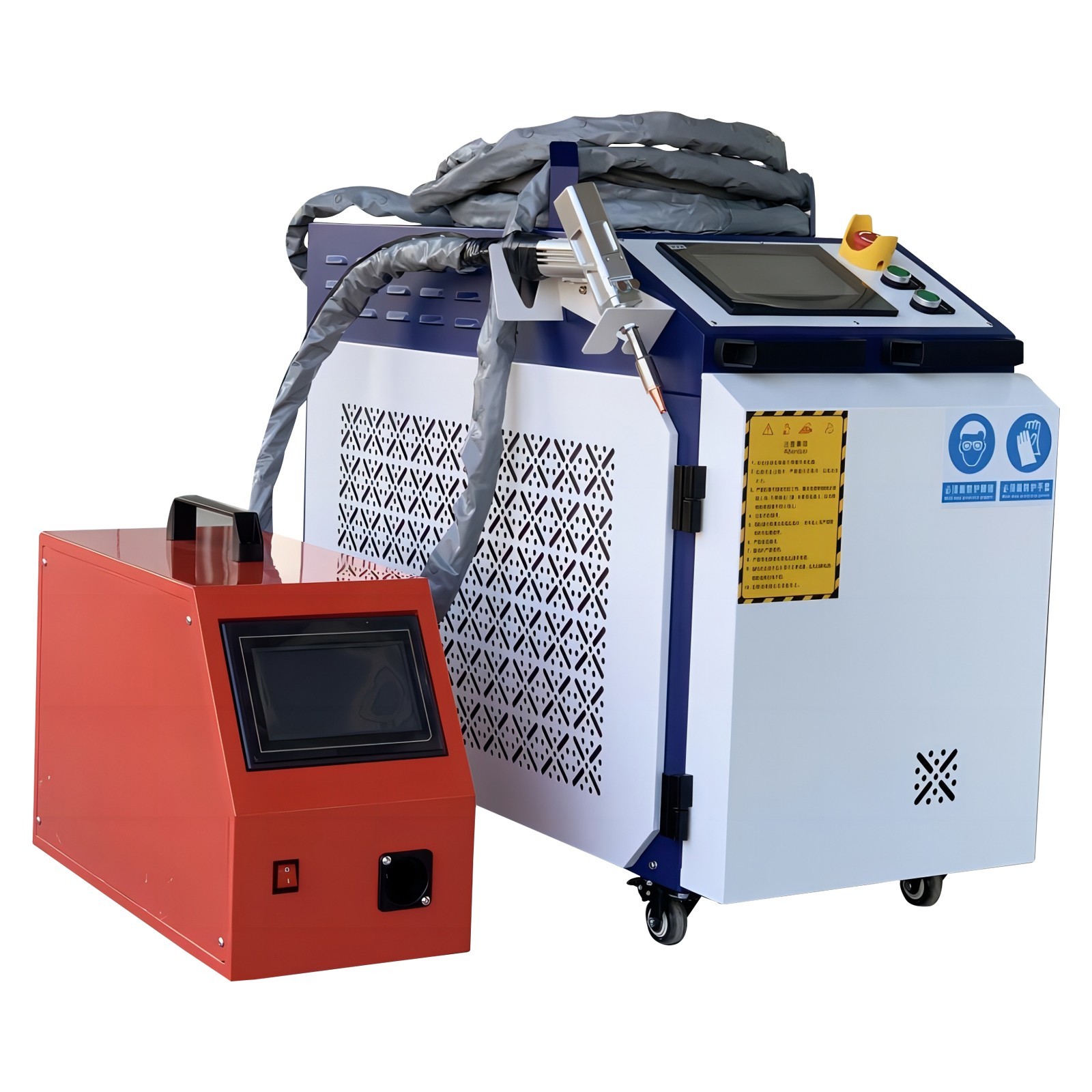 1500W Fiber Laser Welding Machine Handheld Welder for Steel Aluminum Repair US