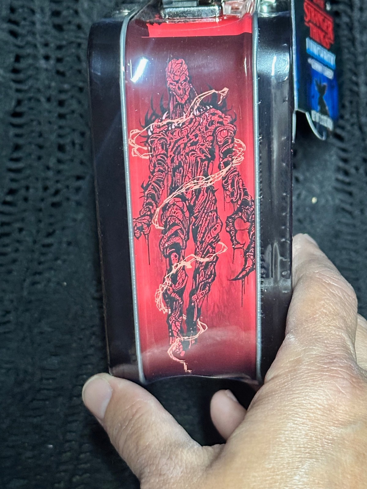 BRAND NEW - Stranger Things Mini 5" Tin Lunchbox w/ Gummy Candies FACTORY SEALED