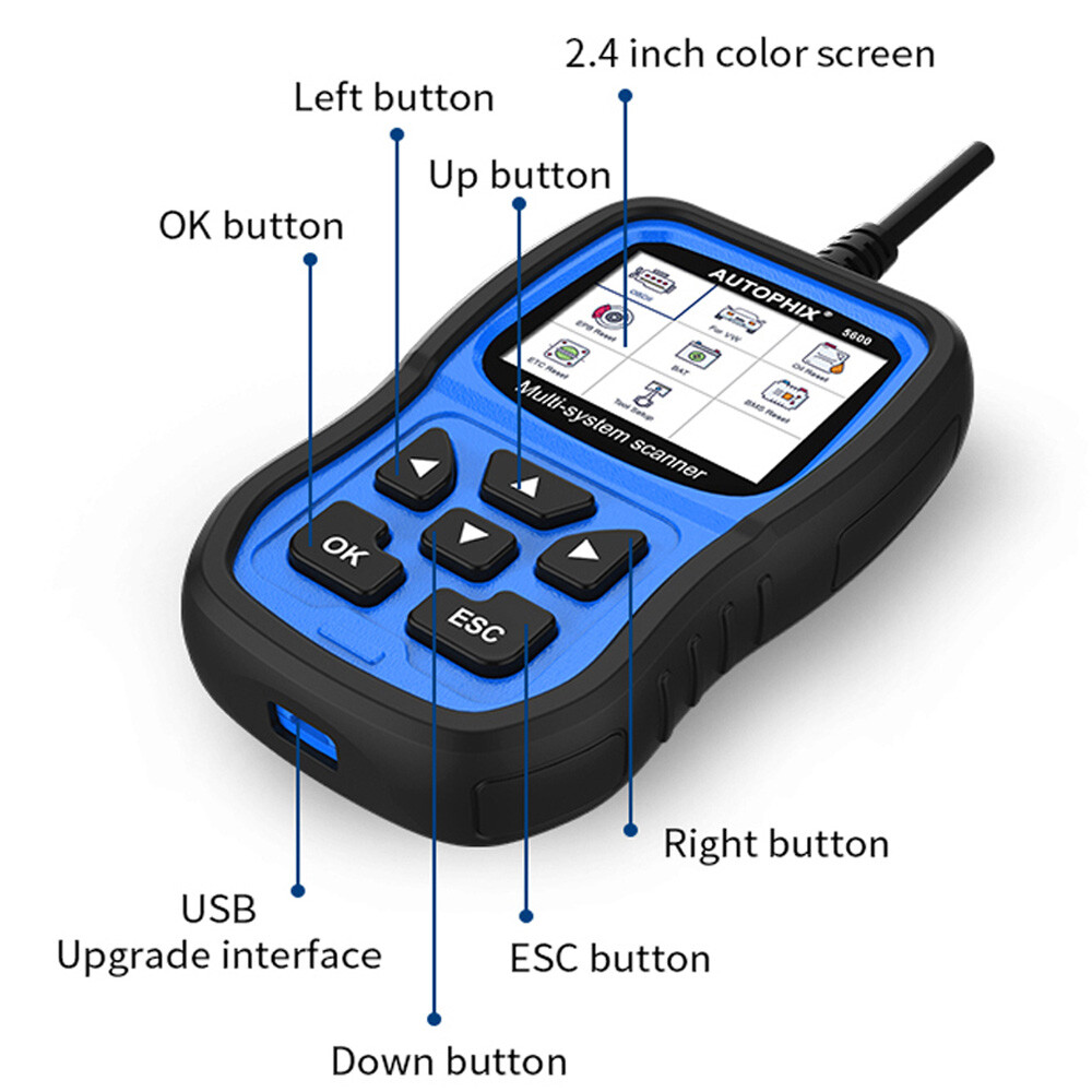 AUTOPHIX 5600 for VAG OBD2 Scanner Code Reader All System Diagnostic Tool EPB
