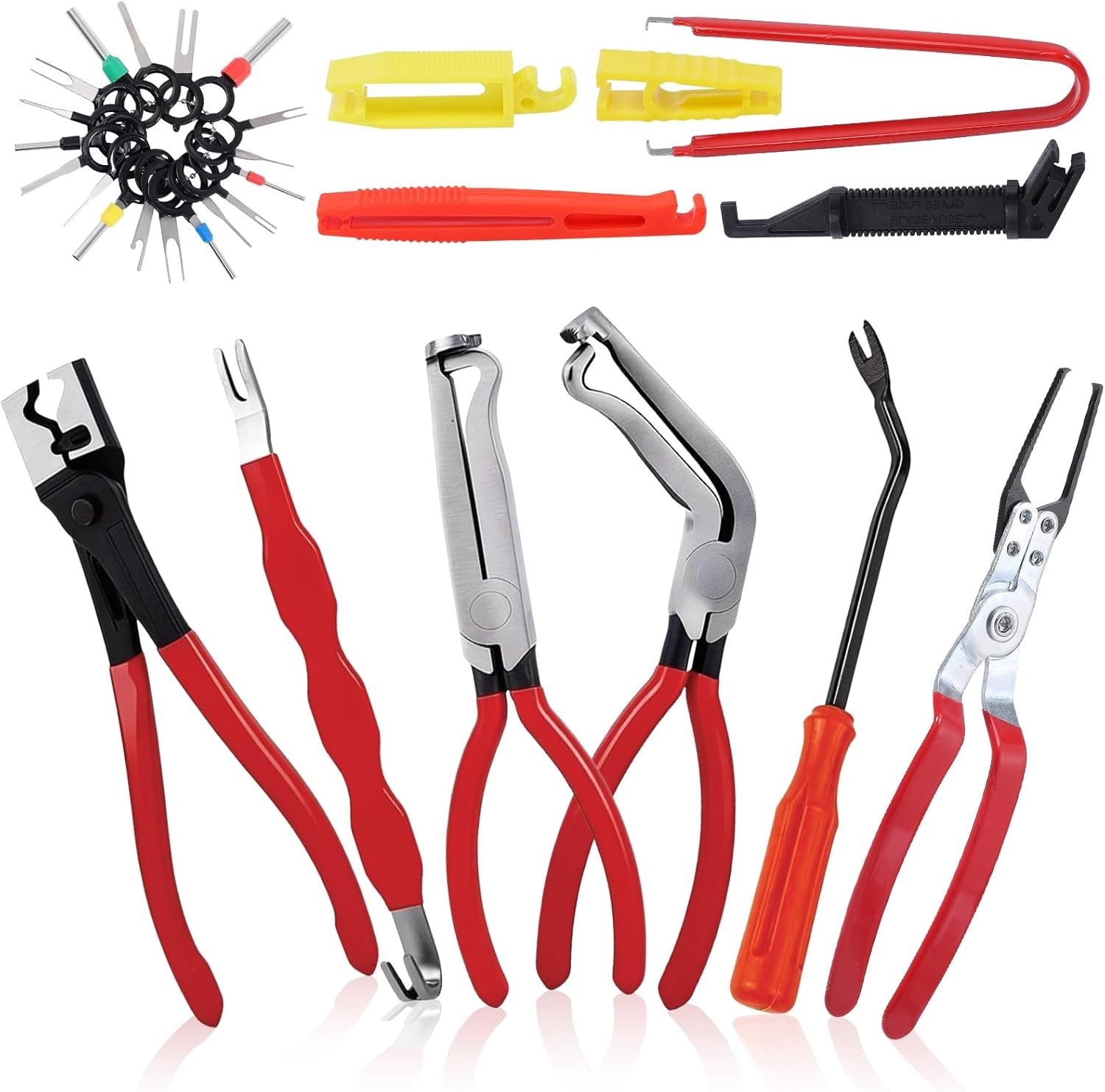 12 Pcs Electrical Disconnect Pliers Set for Automotive Connector Removal