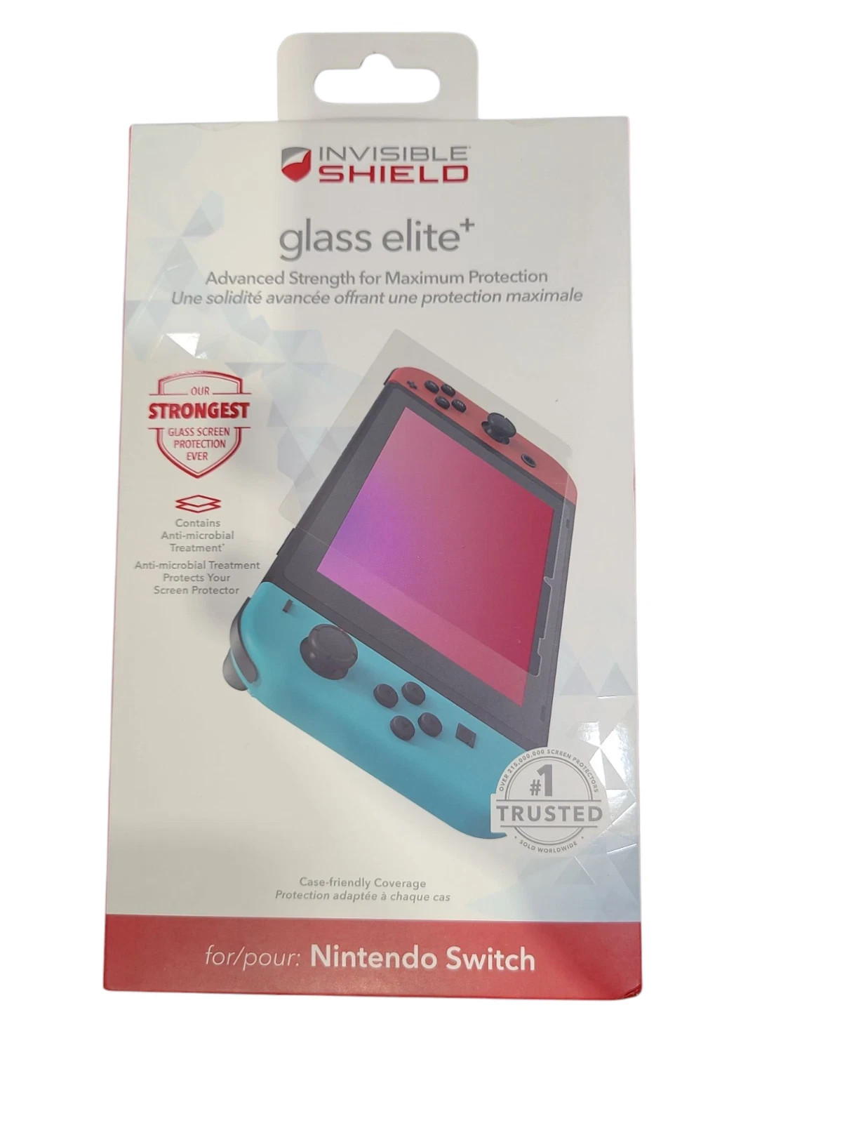 New ZAGG - InvisibleShield Glass Screen Protector for Nintendo Switch - Clear