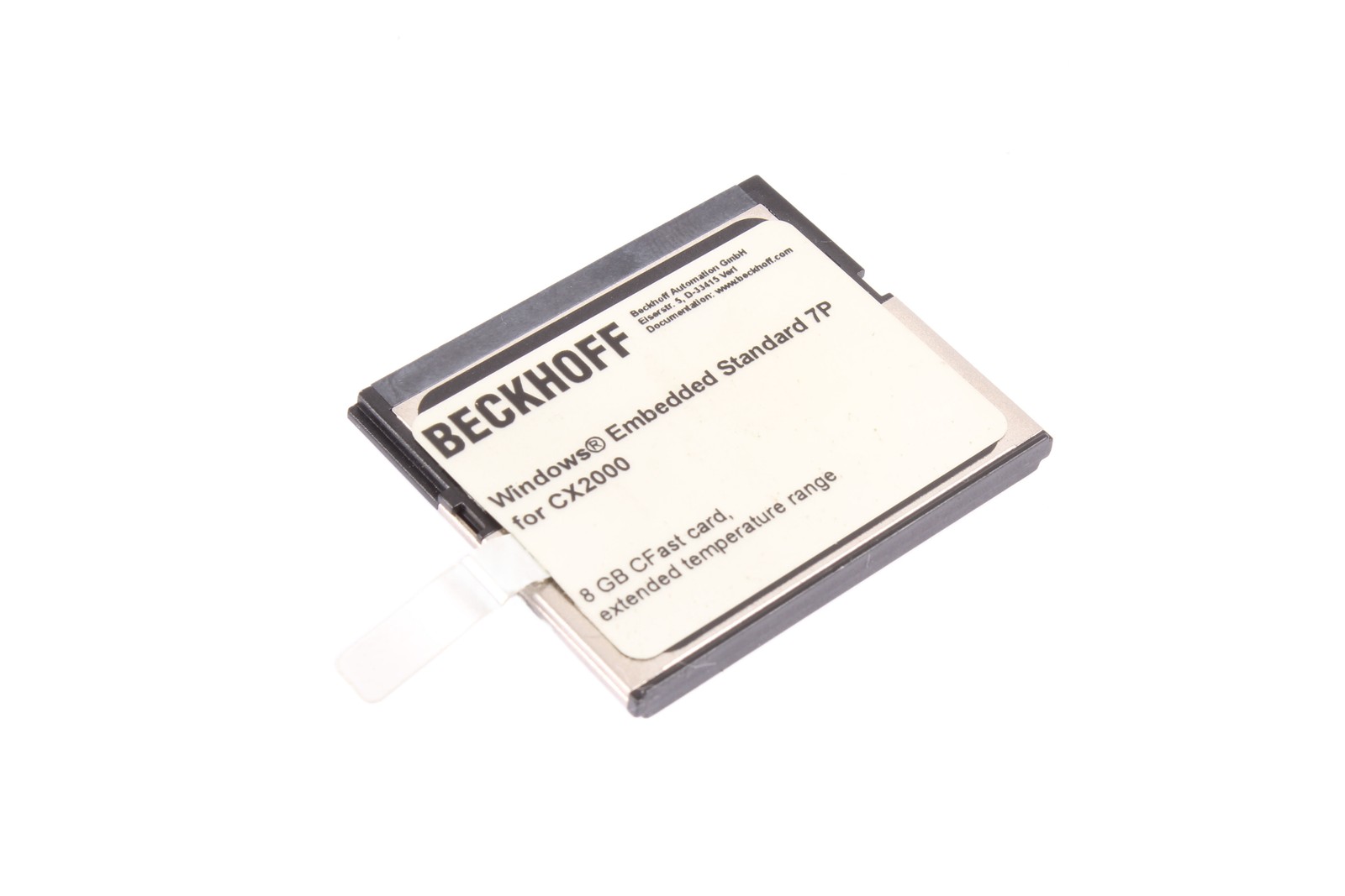 APCFA008GTAHS-ETCT 8GB BECKHOFF - Used - 12 Months Warranty