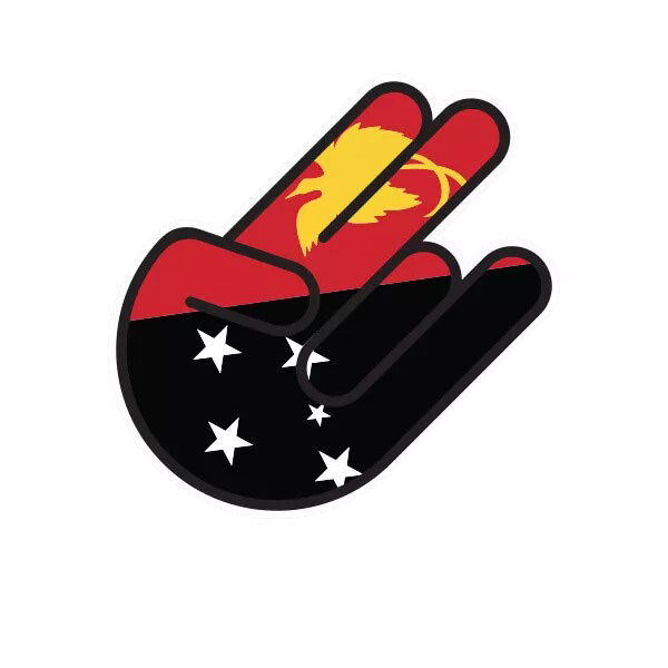 Papua New Guinean Shocker Sticker Decal