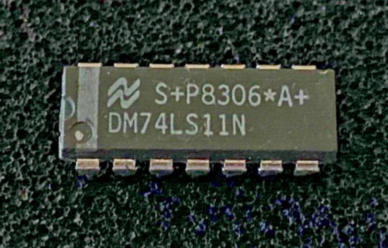 National DM74LS11N 3-ch, 3-input bipolar AND gate Integrated Circuit