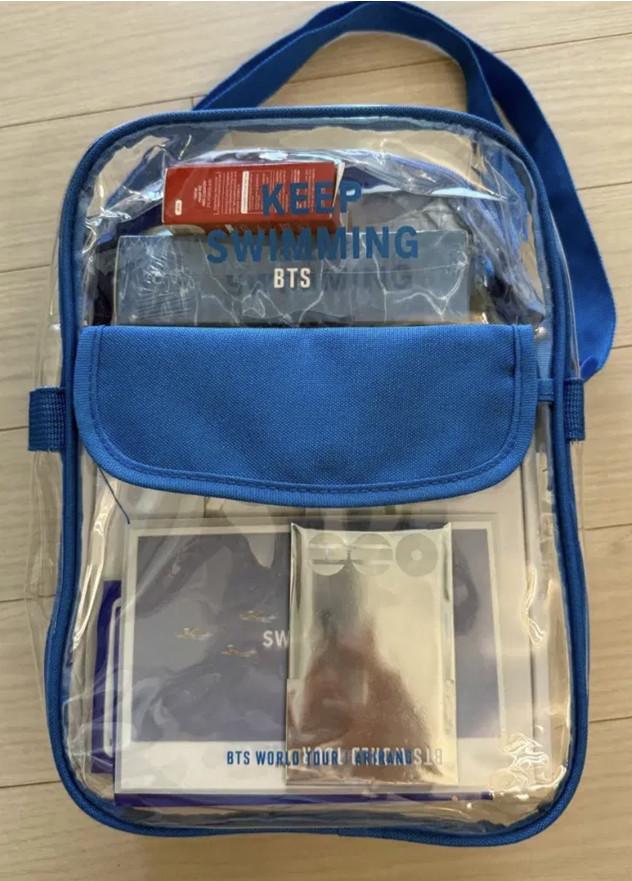 BTS Busan Concert Official Fan Gift Bag Set Keep Swimming Ultra Rare NEW