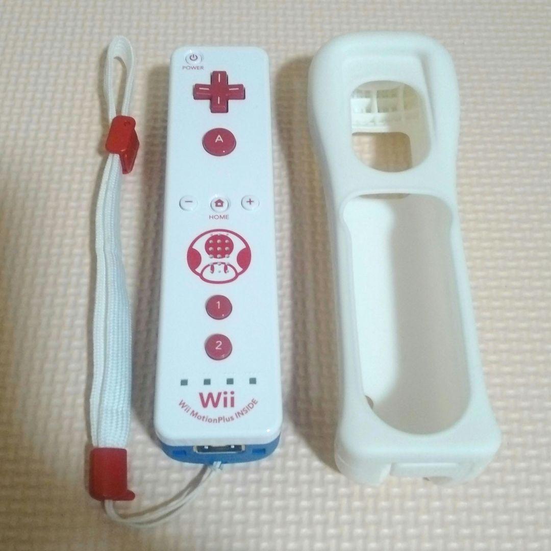 Nintendo Wii Toad Edition Motion Plus Remote Controller RV Tested Working Used