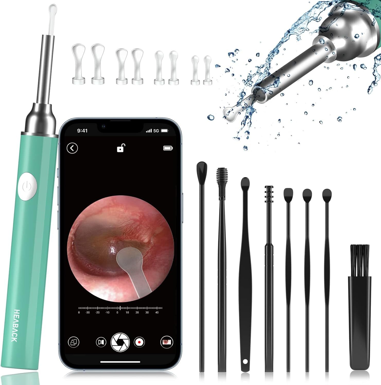 Ear Wax Cleaner Ear Camera Otoscope with Light Cleaner Removal Kit FOR ANDROID