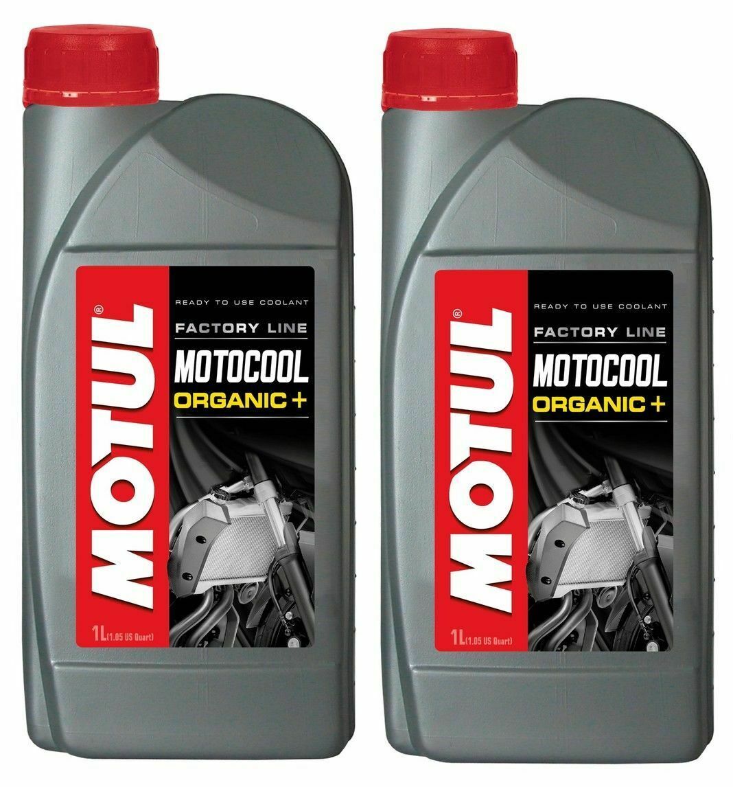 Motocool Factory Line Organic 2L Liquid Radiator RED Motorcycle APRILIA AJP