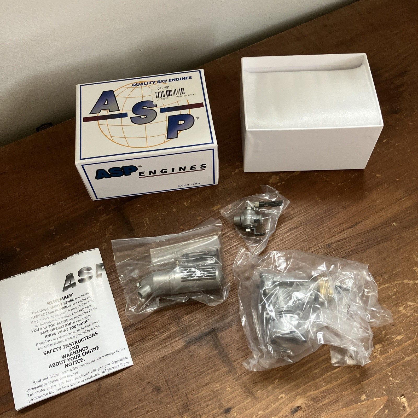 ASP 15 .15 Engine for RC 72P-15M