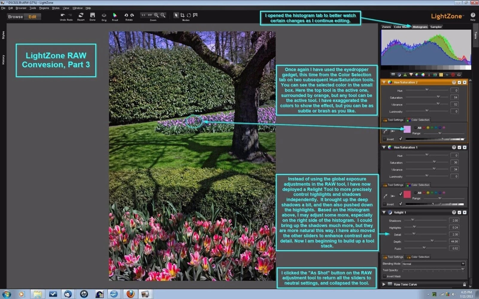 Pro Digital Photo Camera RAW Image Editing LightZone Software 2026 - Windows Mac