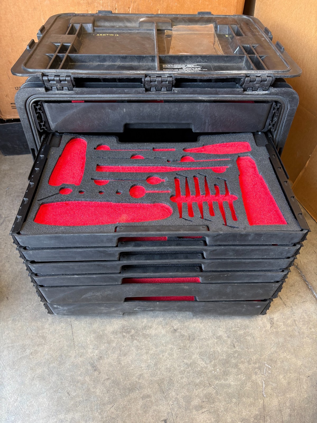 Snap-on Tools AARTK 7 Drawer All-Weather Rolling Tool Box | KMC18043