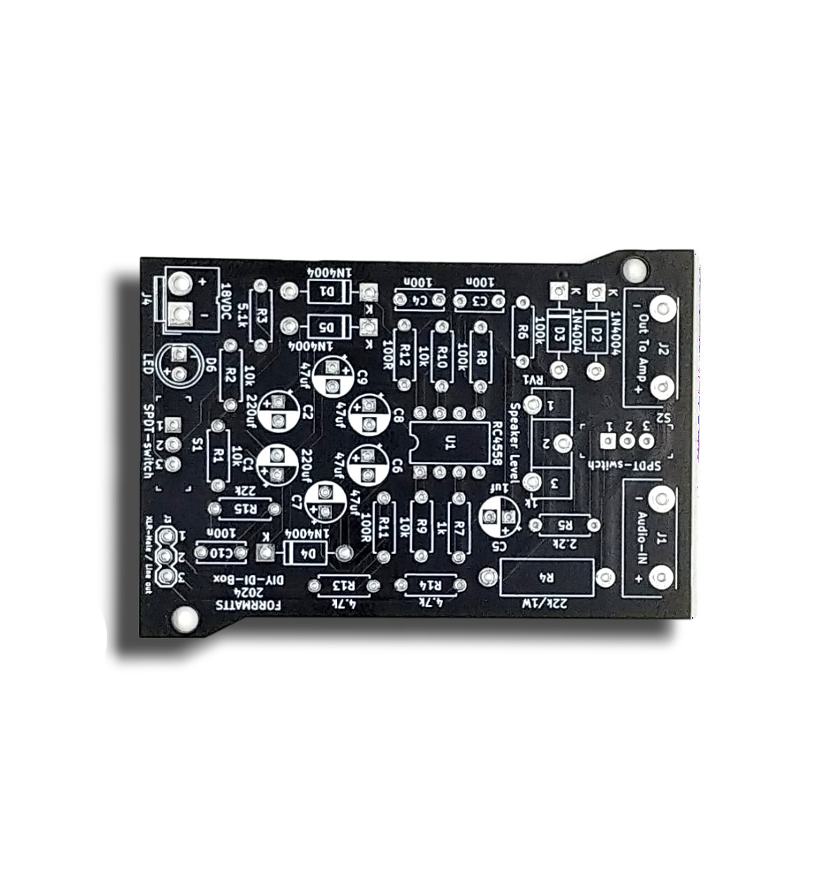 FORRMATTS DIY-DI-Box PCB — Pro Direct Injection at DIY Prices