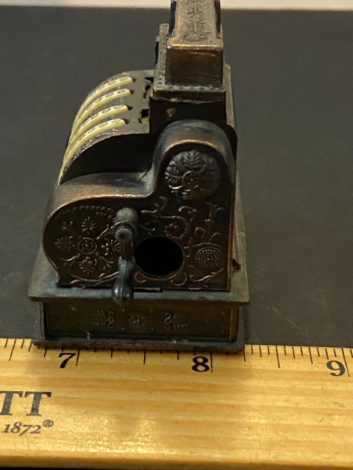 Metal National Register Replica Pencil Sharpener