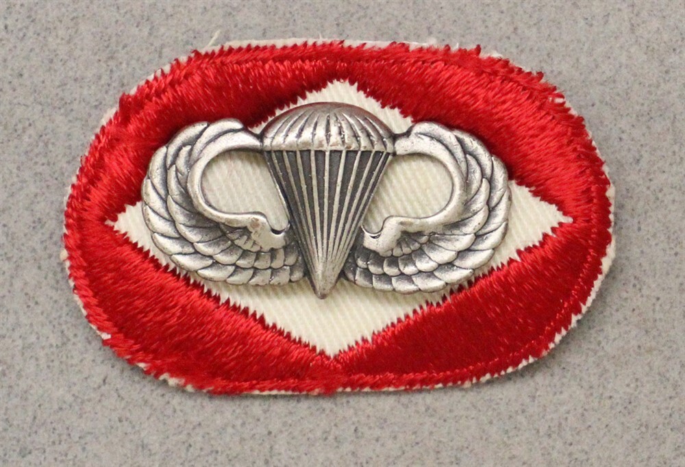 Army Airborne - 618th Engineer Battalion - Oval & Wing, set 016
