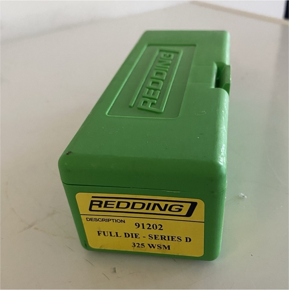 Redding Reloading Full Die Series D 325 WSM Rifle Reloading Die 91202
