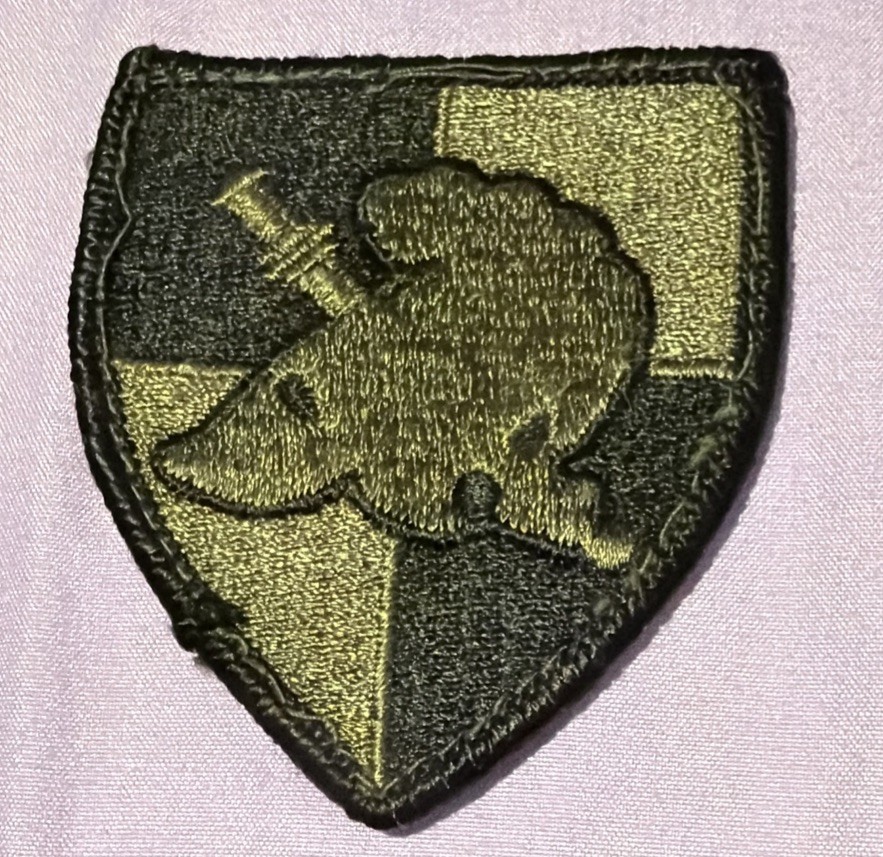 Vietnam War -1980s (ER) Subdued US Military Academy West Point Cadet Patch