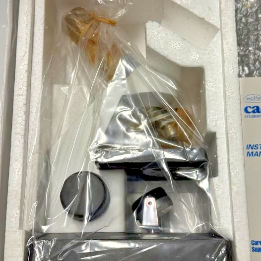 NIB Wolfe Cadet Student Activity Microscope Battery Operated Light 700x