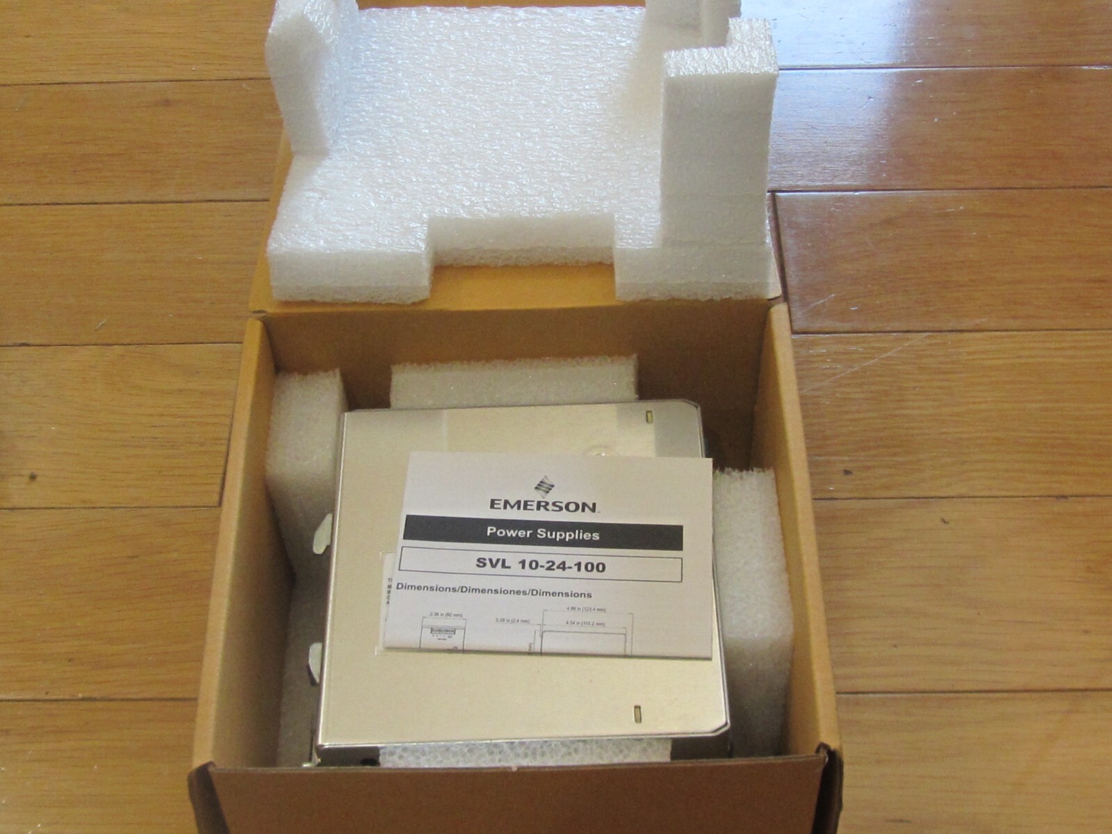 EMERSON SOLA SVL 10-24-100 Power Supply! MINT IN BOX! Feel The POWER! COOL!
