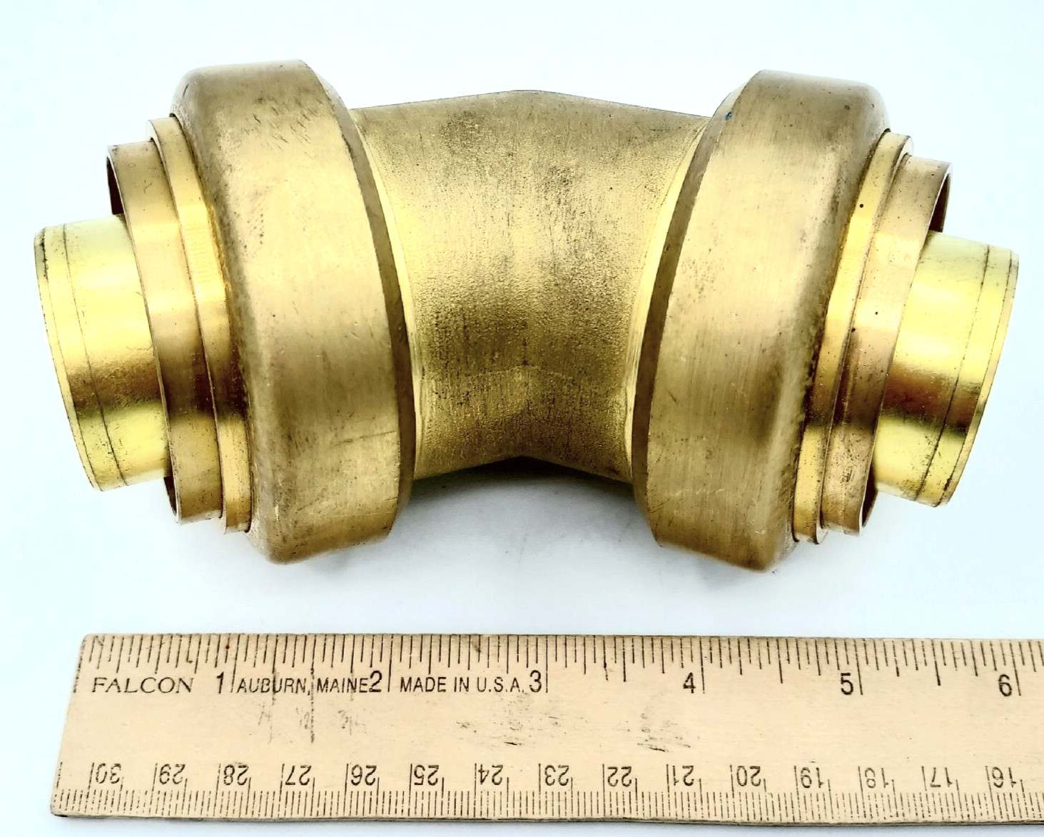 BrassCraft Plumb Shop 2" 45° Degree Elbow, Push Connect Both Ends, PSPC74-34X P