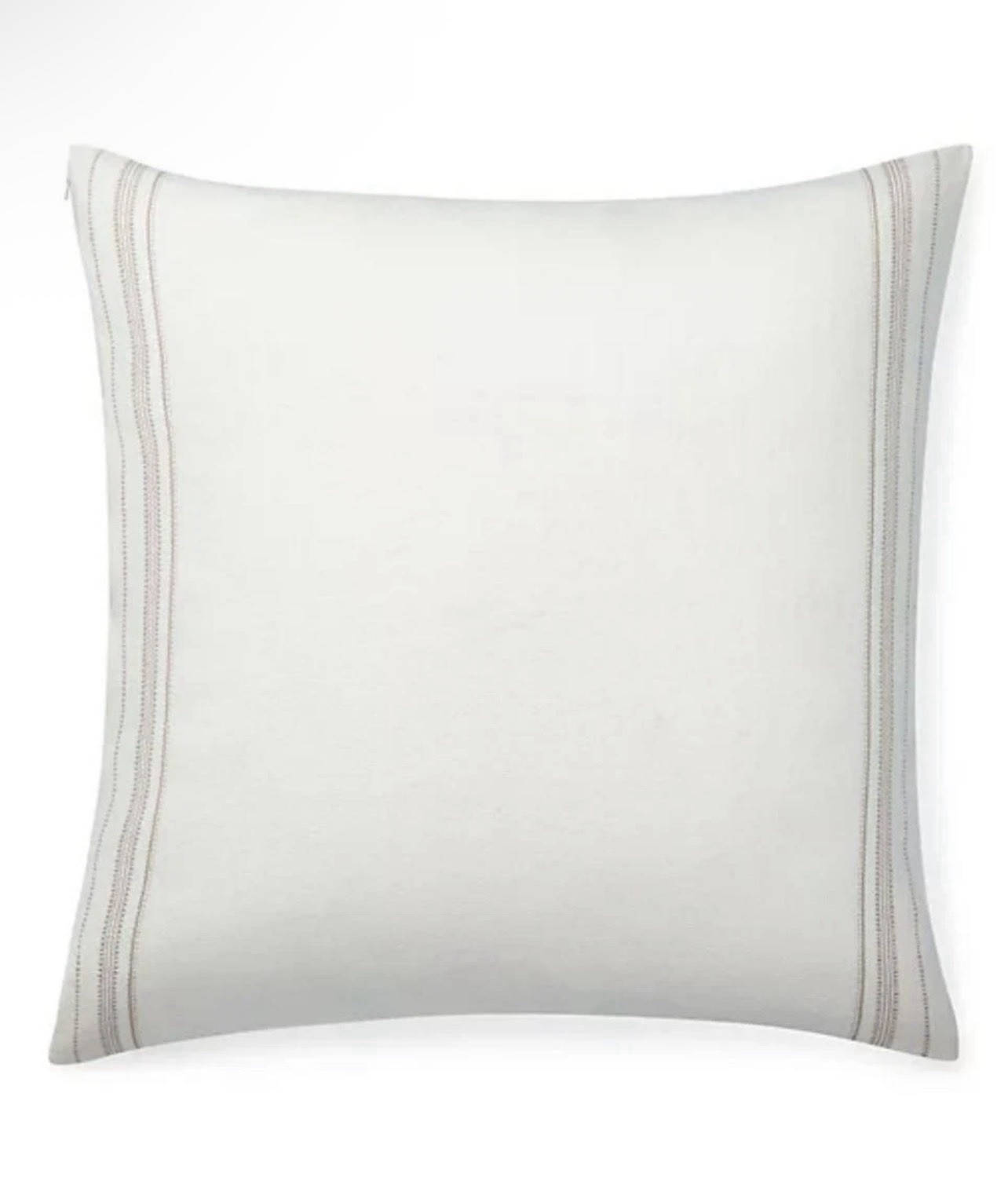 Ralph Lauren Mason Frame Woven (1) Euro Sham Cream/Taupe. Brand New!