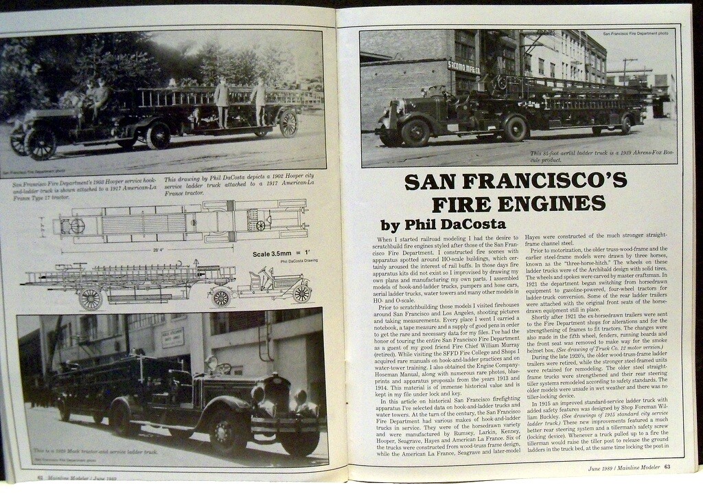 1989 Mainline Modeler Magazines