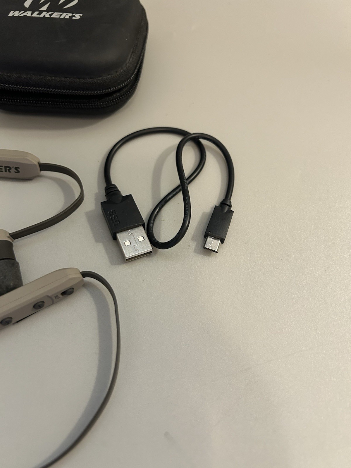 Walker's GWP-RPHE-BT Rope 29 dB Black/Brown Bluetooth Hearing Enhancer