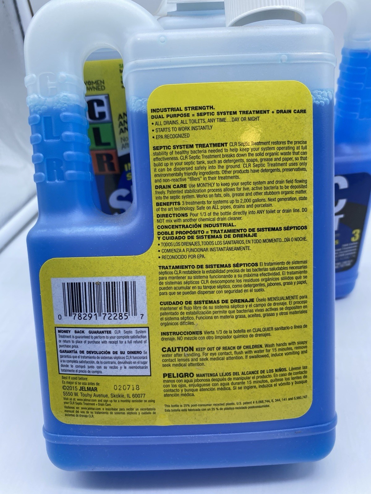 3 CLR Healthy Septic System Microbial Support Treatment 28 Oz Each Bs320