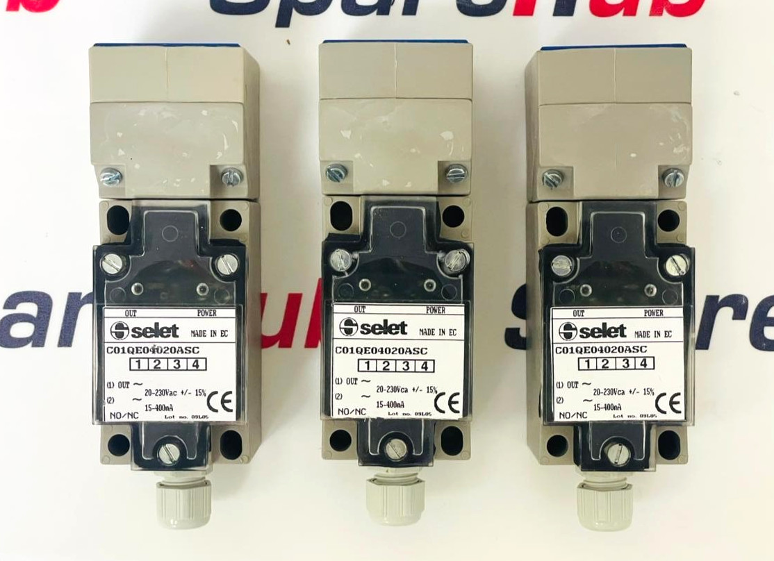 SELET C01QE04020ASC Proximity Sensor (Lot Of 3 Pcs)