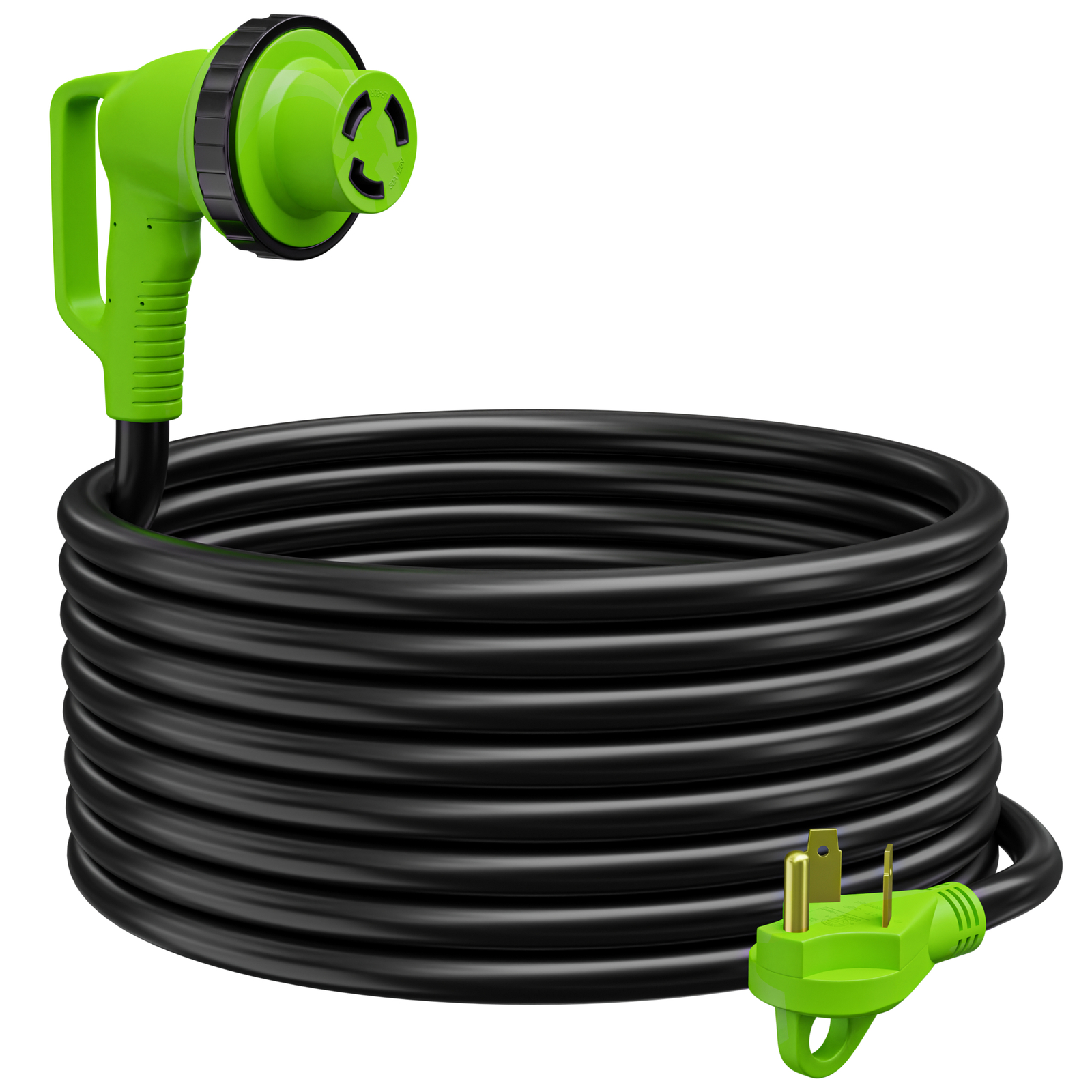 30AMP RV Power Cord 90 Degree Twist Locking 36' TT-30P to L5-30R Leisure Cords