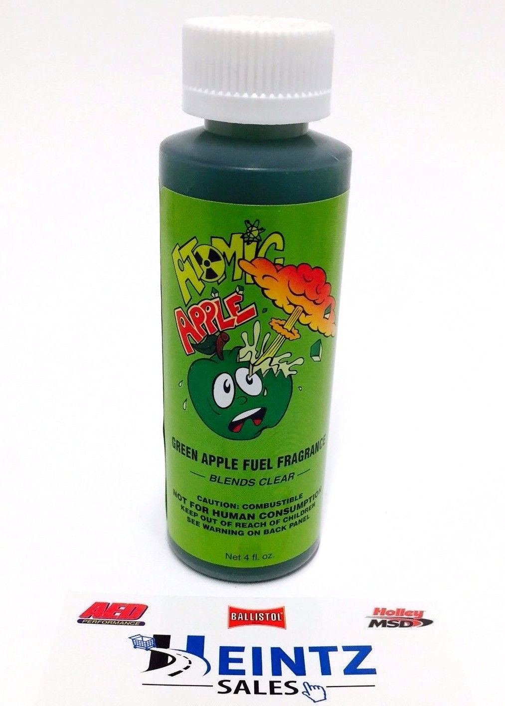 Power Plus Lubricants Atomic Apple Fuel Fragrance for Car, Motorcycle, ATV, IMCA