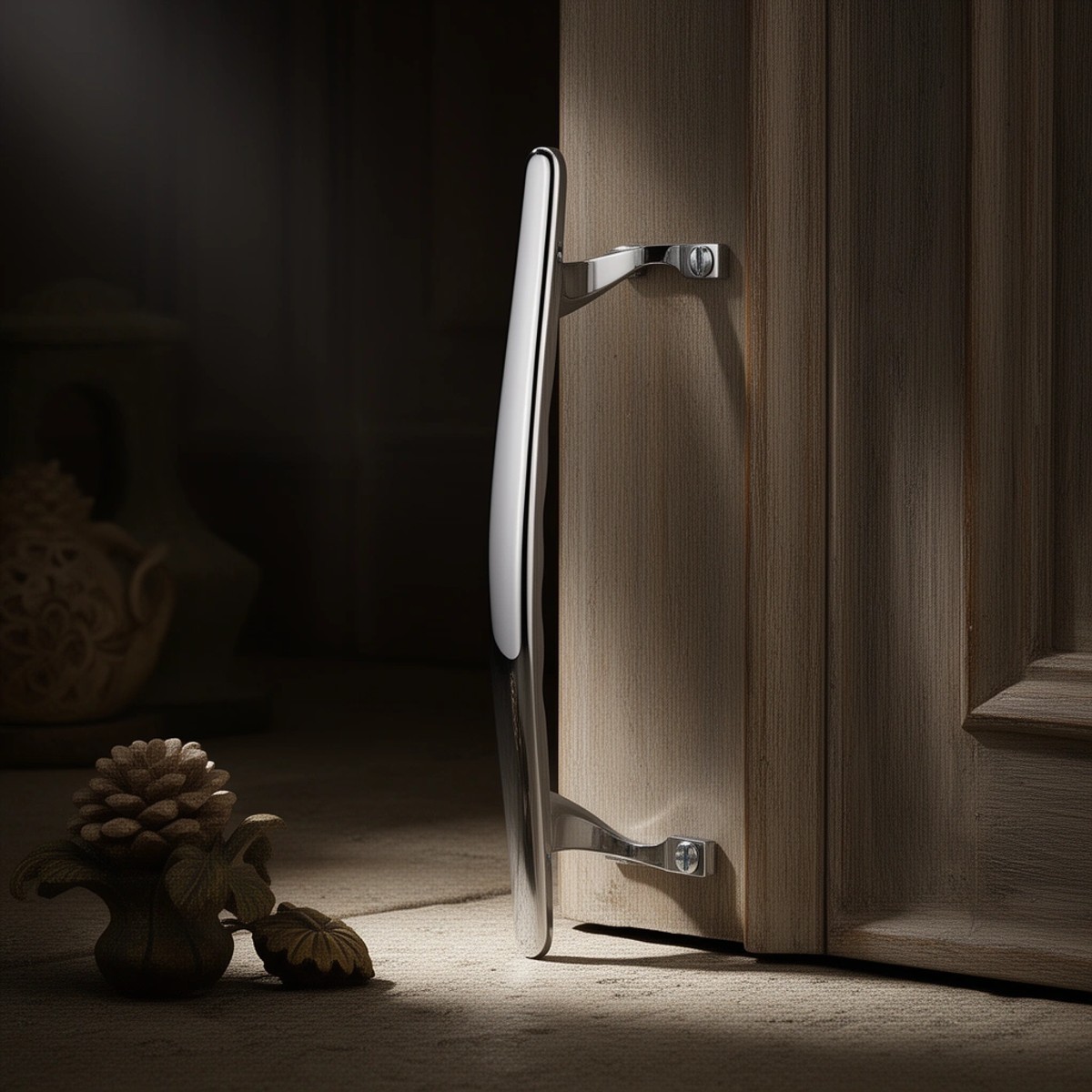 Prime-Line Products-Slide 141688 Sliding Door Pull Chrome Plated