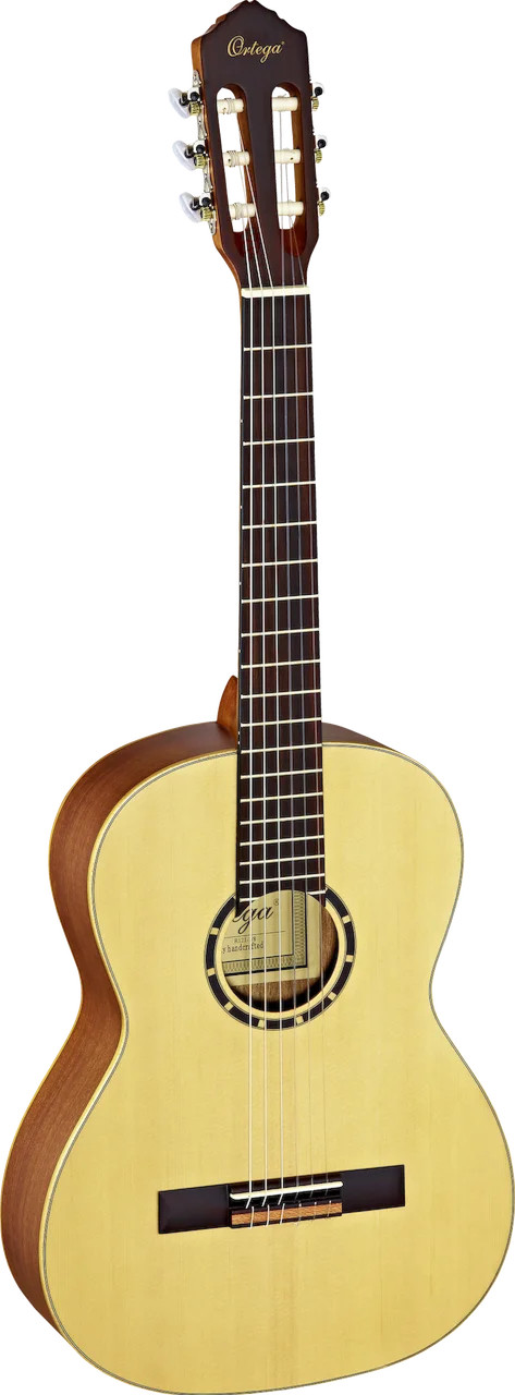 Ortega Guitars R121-7/8 Family Series 7/8 Body Size Nylon 6-String Guitar
