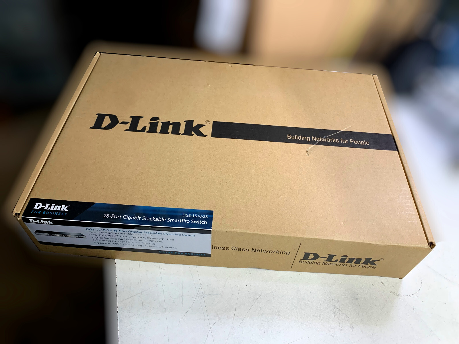 NEW D-Link 24 Port Gigabit Switch 2x 10GBe SFP+ Ethernet Smart L2+ DGS-1510-28