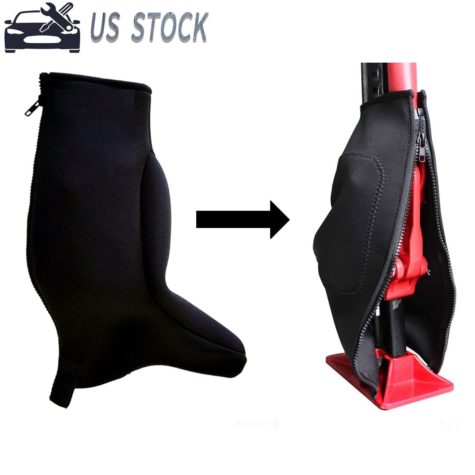 Black Neoprene Jack Cover For Hi-Lift Jack ARB (NJC) Treme Jack 36 42 48 60inch